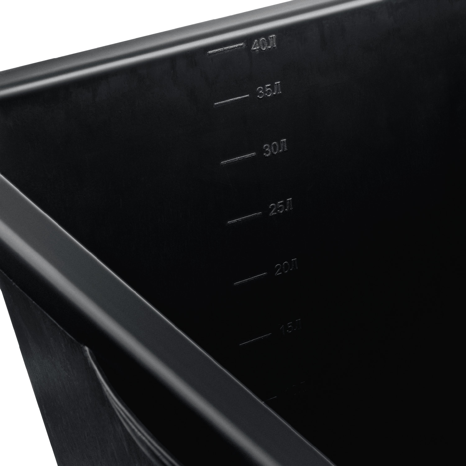 ЗУБР 40 л, прямоугольный строительный таз (06097-40)