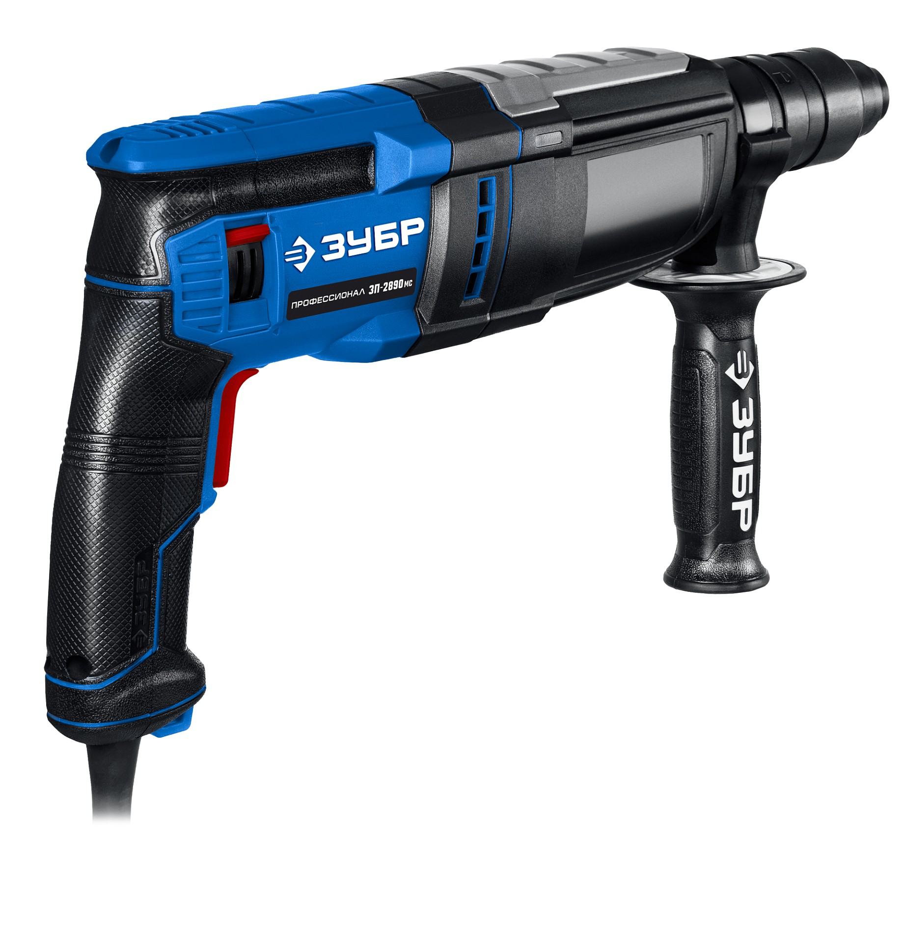 ЗУБР 28 мм, 900 Вт, перфоратор SDS Plus + БЗП, мет. корпус, Профессионал (ЗП-2890 МС)