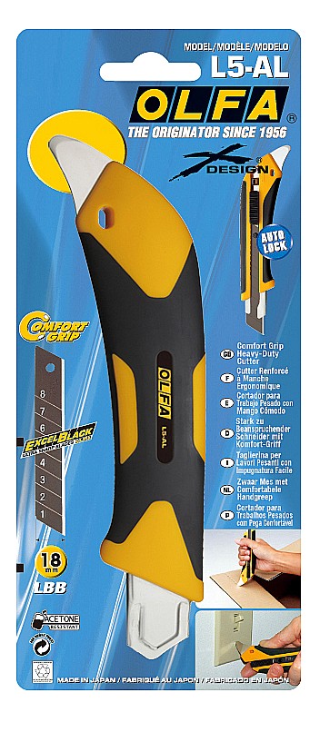 OLFA Autolock, 18 мм, нож (OL-L5-AL)