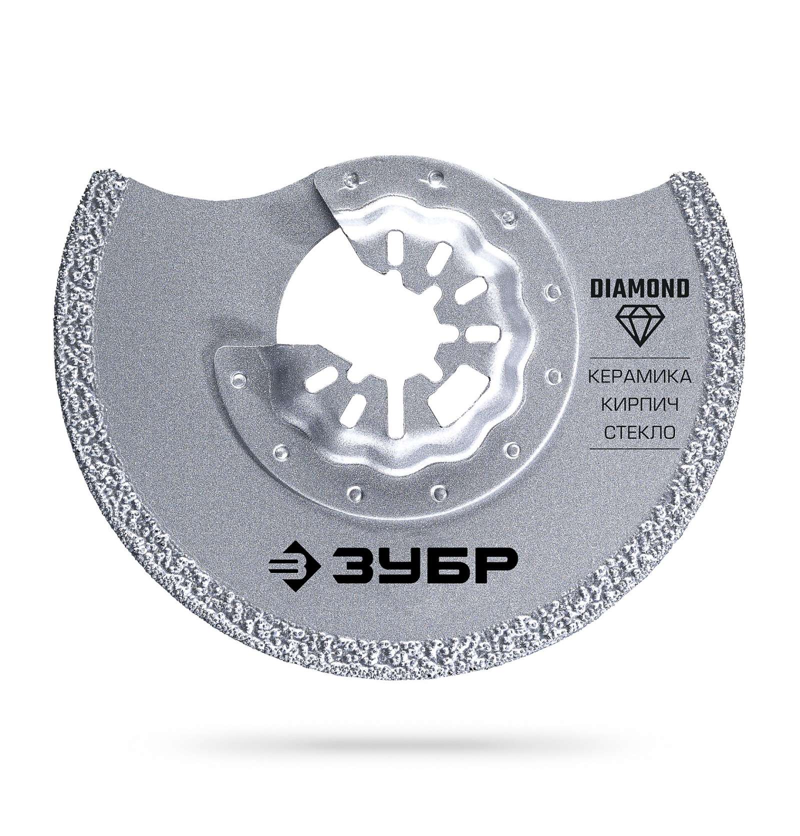 ЗУБР DIAMOND 85x2.2 мм полотно дисковое с алмазным зерном Р40: керамика, мрамор, стекло, кирпич, StarQuick (15584-85)