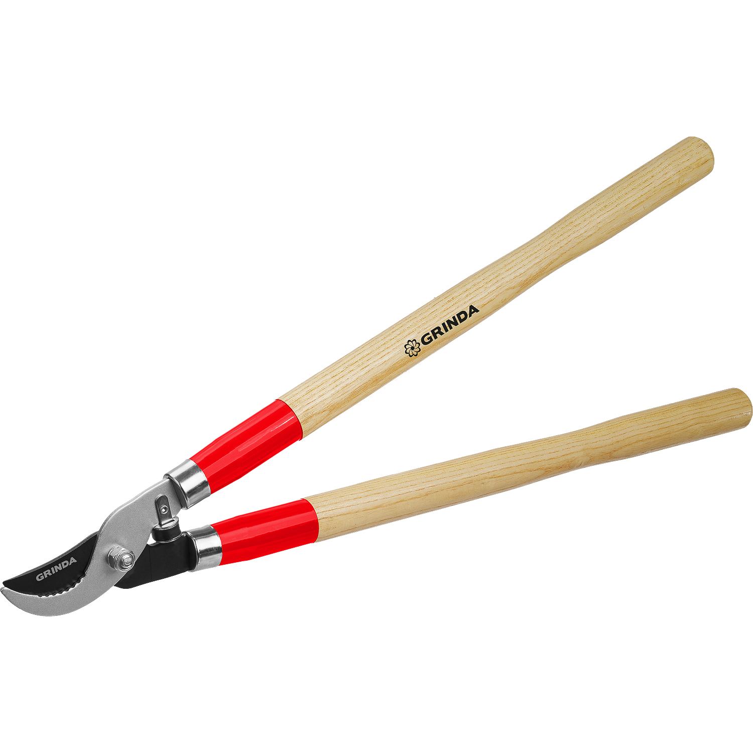 GRINDA W-700, длина 700 мм, закаленные лезвия, рукоятки из дерева высшего сорта, плоскостной сучкорез (40232)