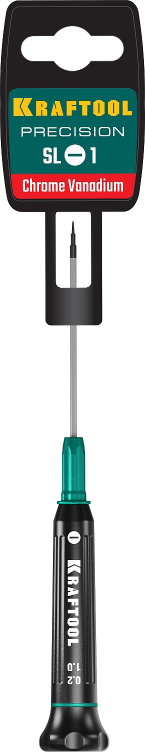 KRAFTOOL Precision SL1.0, отвертка для точных работ (25681-1.0)