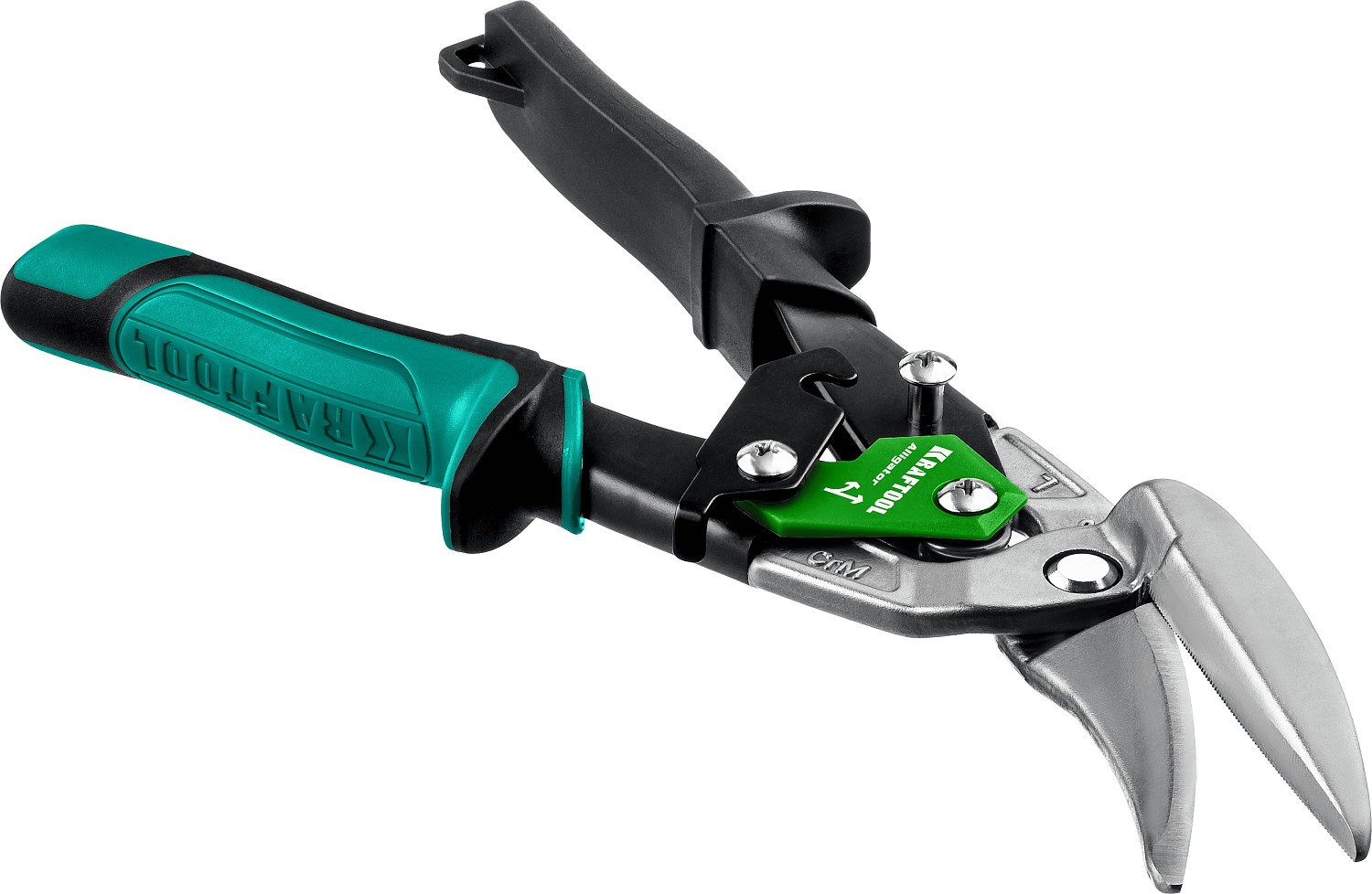 KRAFTOOL Alligator, 280 мм, левые усиленные ножницы по металлу с выносом (2328-LL)