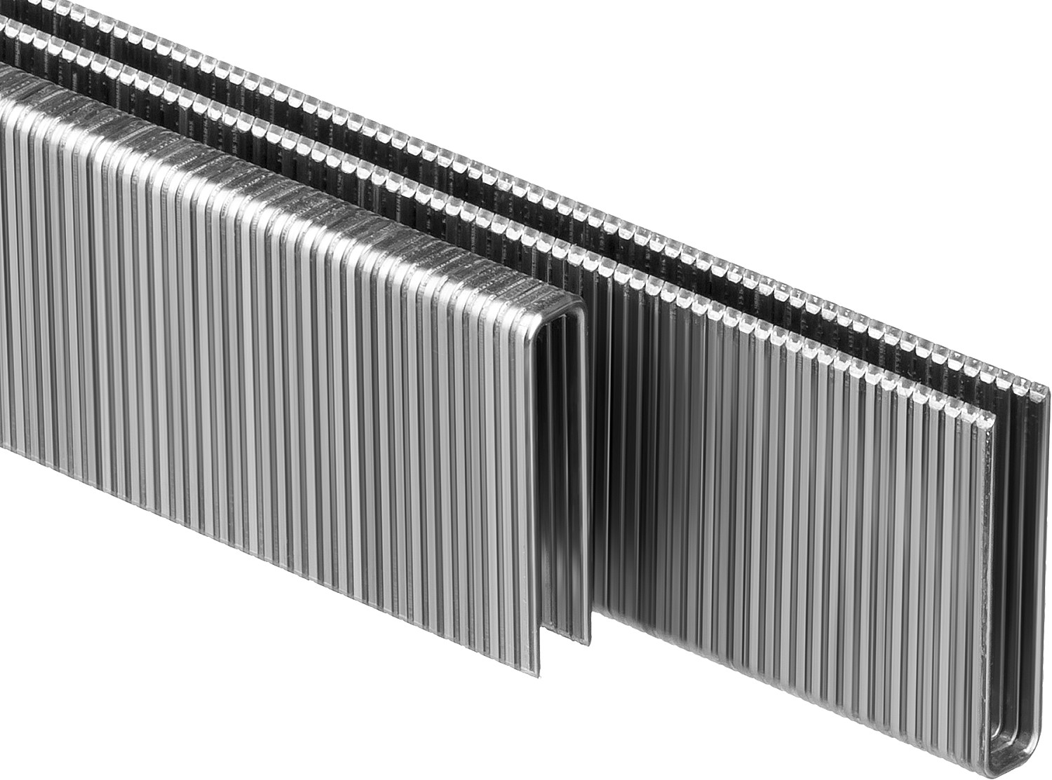 ЗУБР скобы тип 55 (90/C), 25 мм, калибр 18GA. 2500 шт. Профессионал (31855-25)