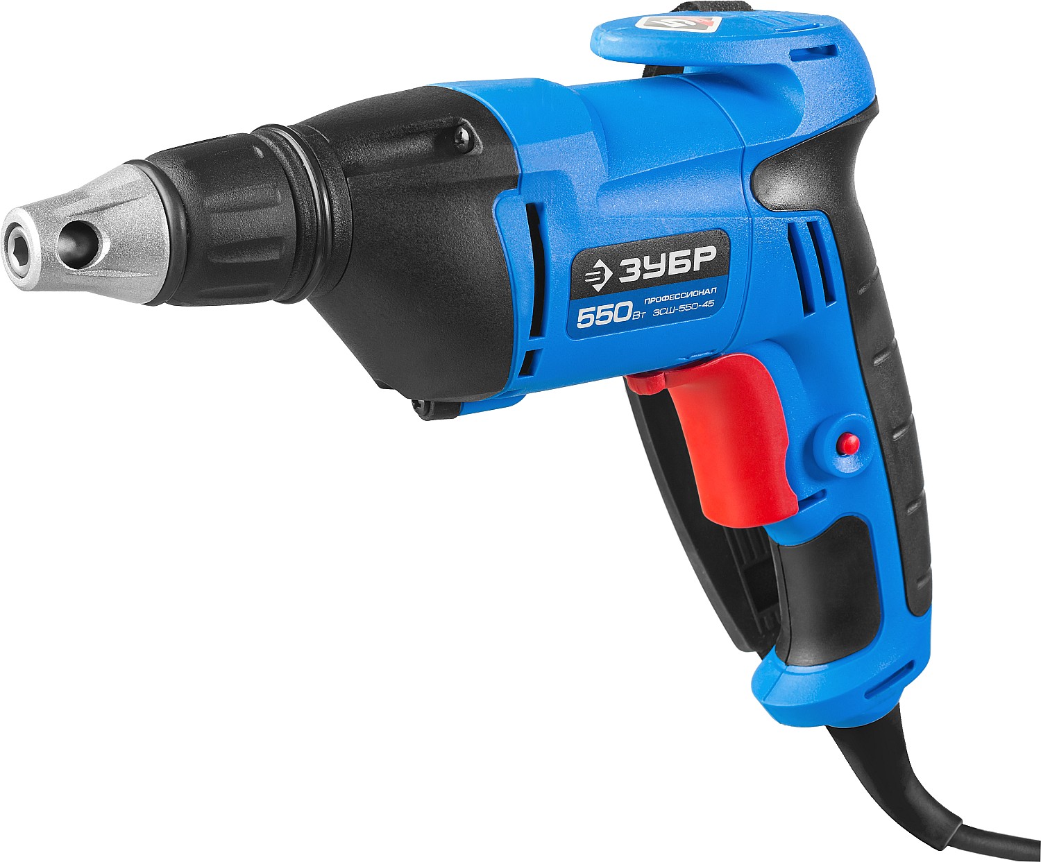 ЗУБР УНИВЕРСАЛ, 550 Вт, 10 Н·м, сетевой шуруповерт (ЗСШ-550-45)