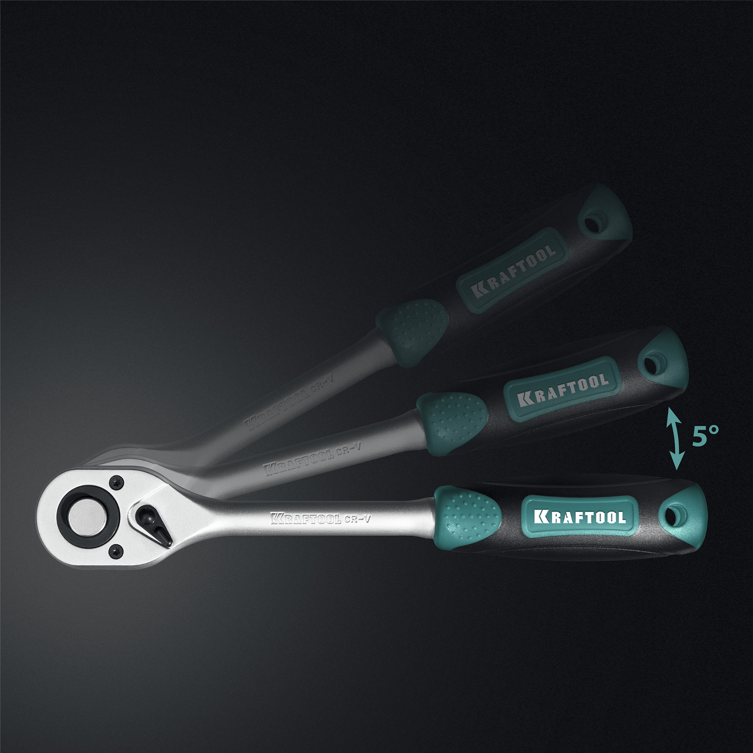 KRAFTOOL EXTREM-66, 66 предм., (1/2″+1/4″), универсальный набор инструмента (27976-H66)