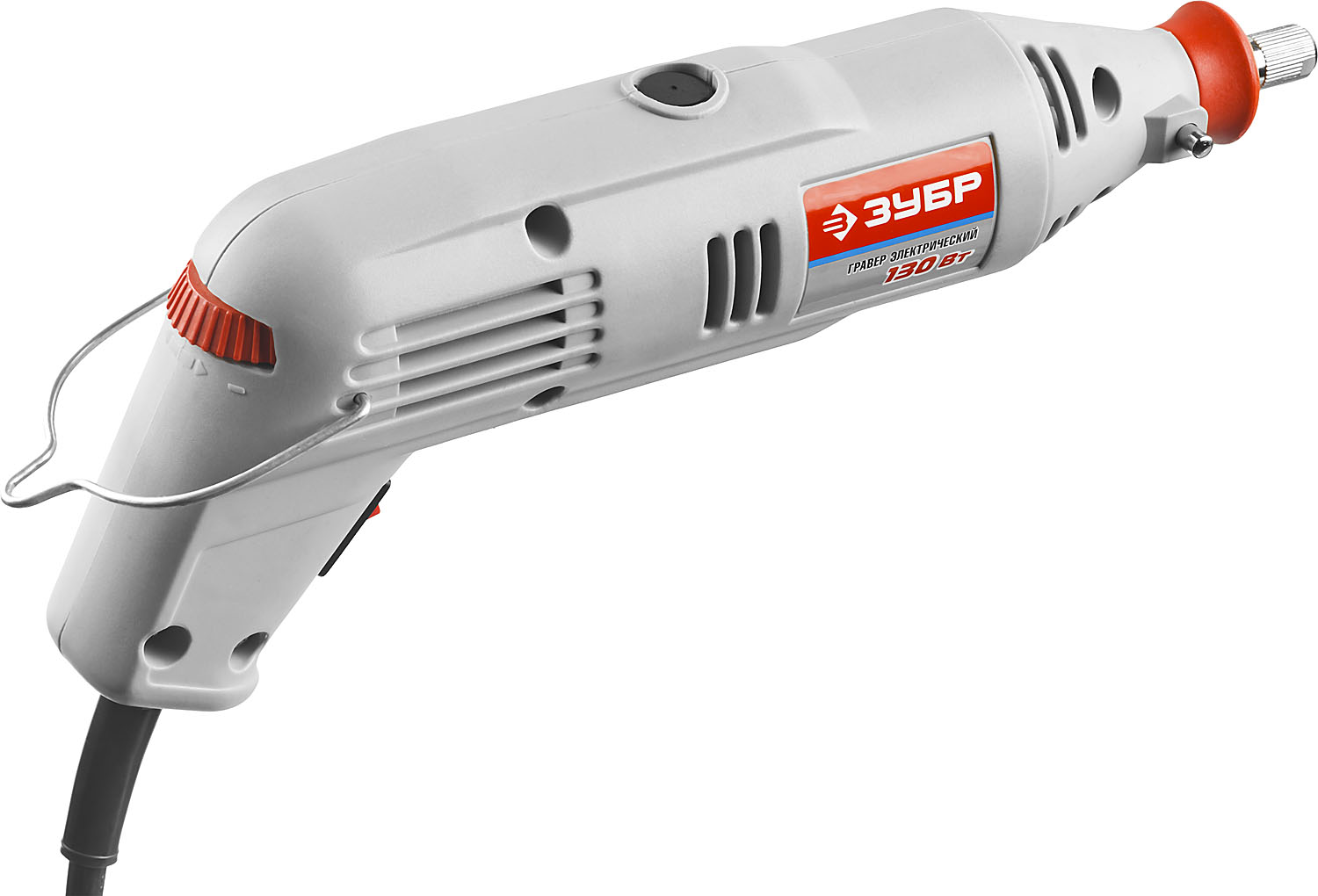 ЗУБР 176 предметов, 130 Вт, набор мини-насадок с гравером (ЗГ-130ЭК H176)