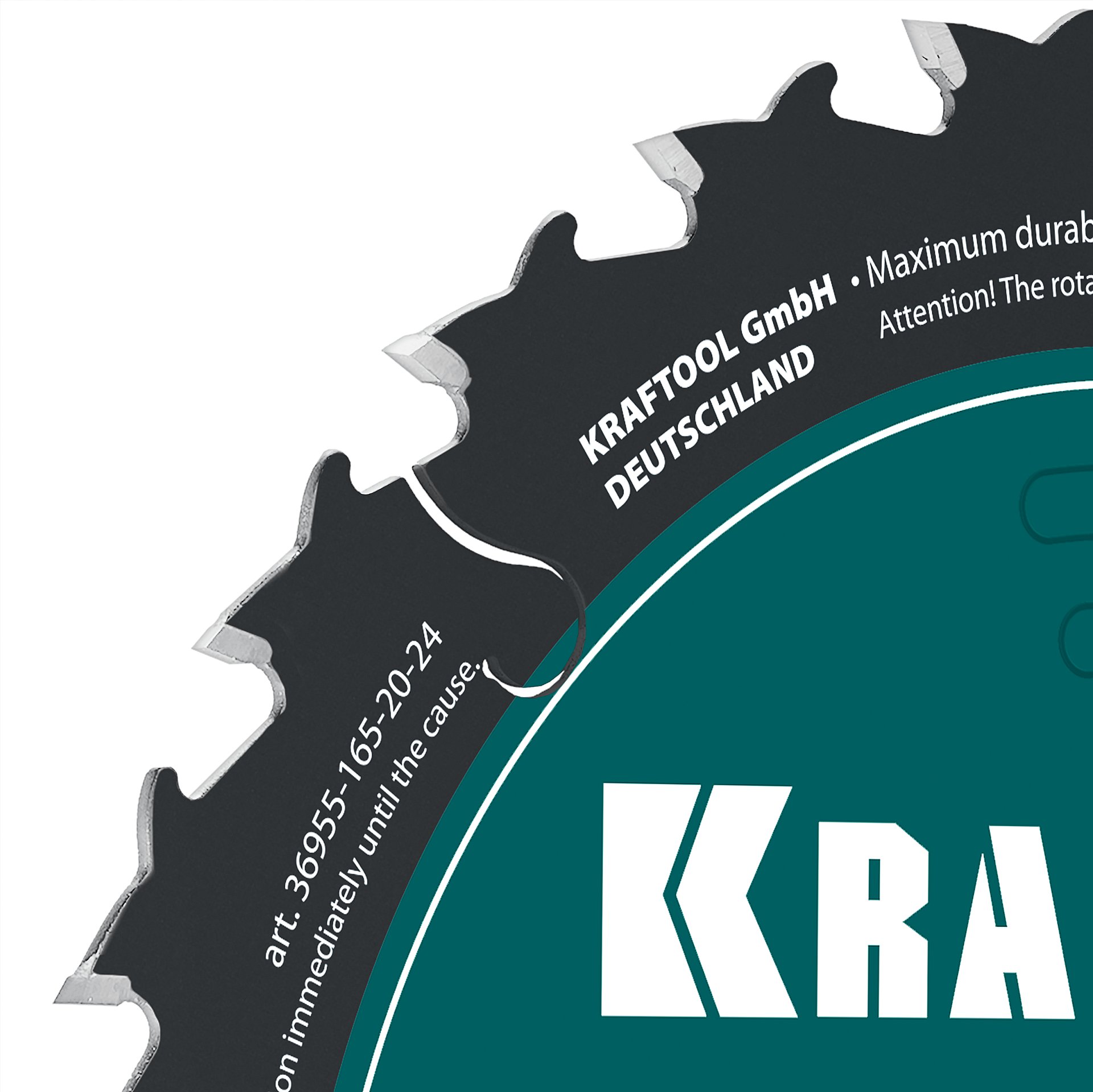 KRAFTOOL Slim wood cut 165 х 20 x 1.6 мм, 24Т, диск пильный по дереву, (36955-165-20-24)