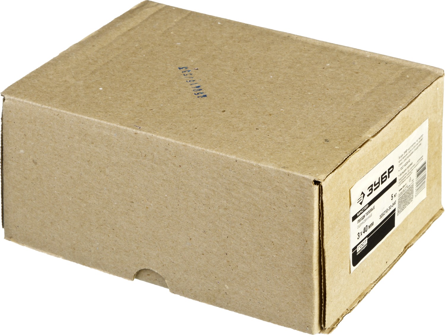 ЗУБР ГОСТ 4029-63, 40 x 3 мм, цинк, 5 кг, толевые гвозди (305210-30-040)