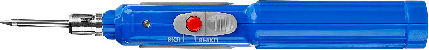 ЗУБР 6 Вт, 3 х AA, конус, высокотемпературное жало, беспроводной паяльник, Профессионал (55410)