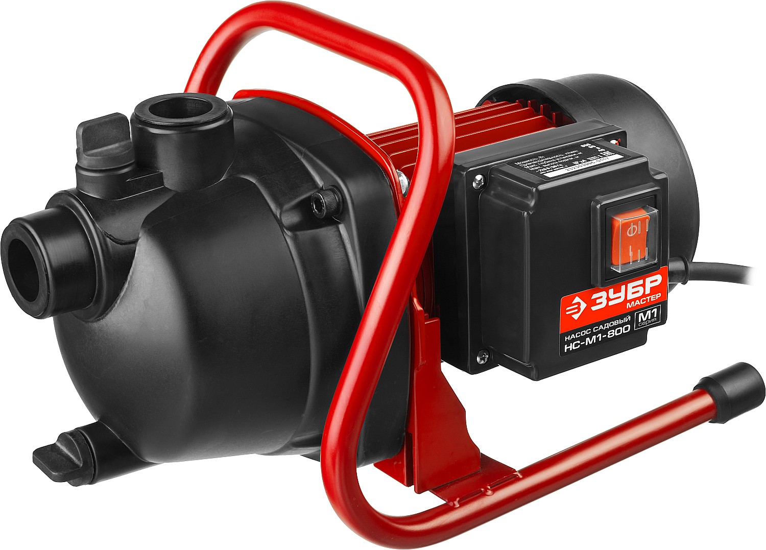 ЗУБР 800 Вт, поверхностный (садовый) центробежный насос (НС-М1-800)