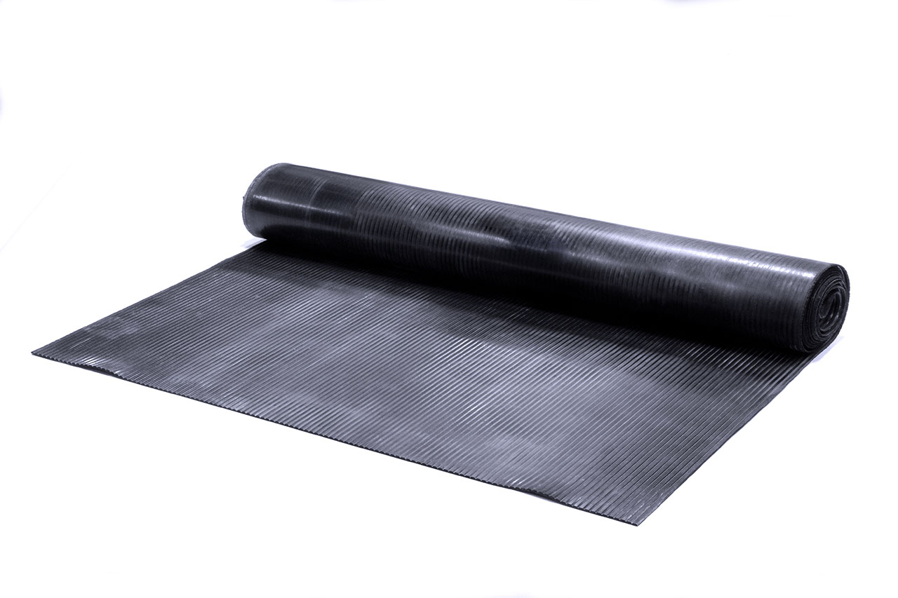 Резина в рулонах «Автодорога» 1,2x10 м, 4 мм, черная