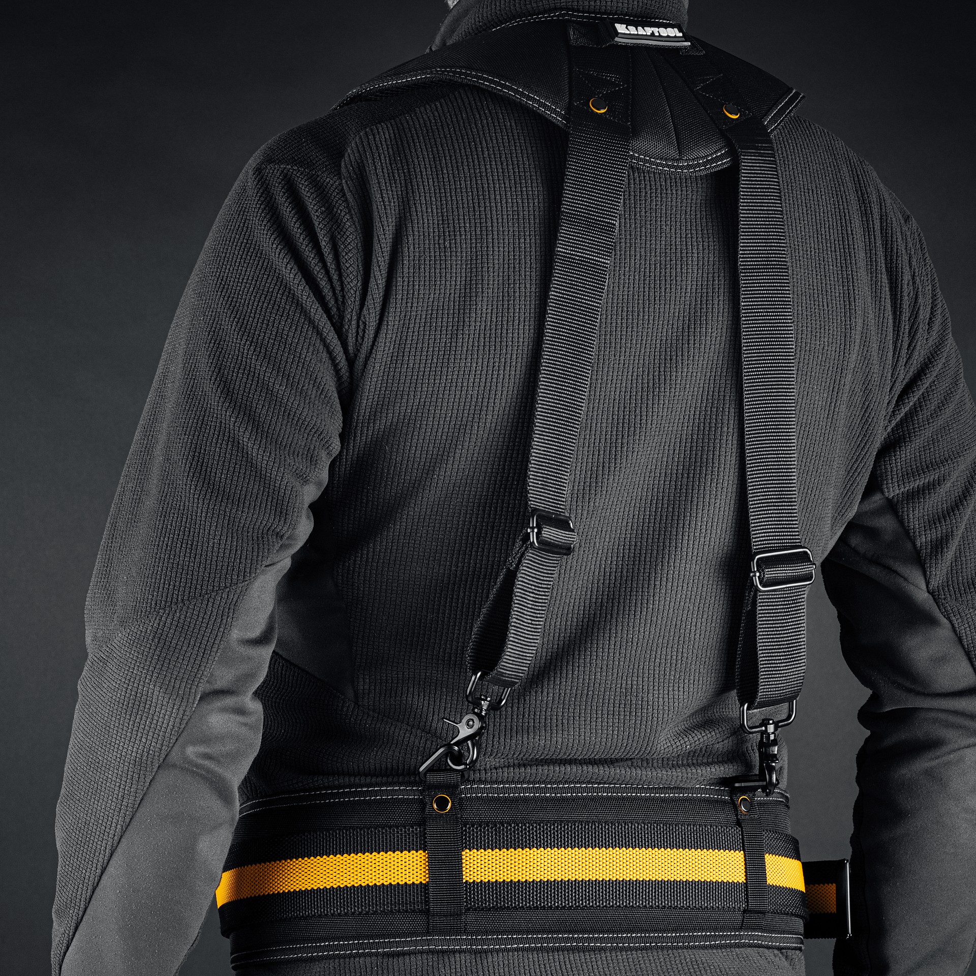 KRAFTOOL KS-1 подтяжки регулируемые, 4 точки крепления (38765)