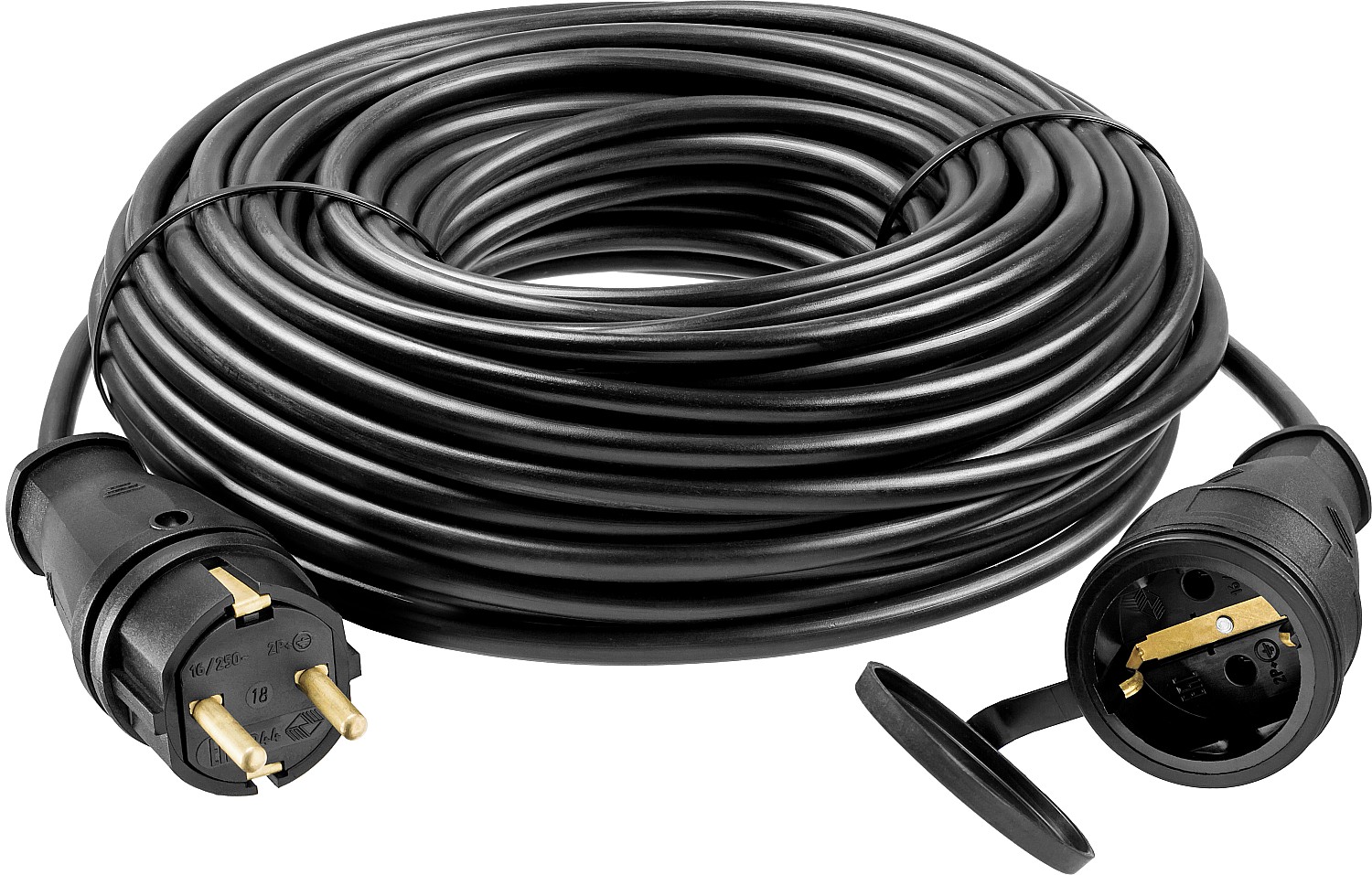 STAYER RC-315, КГ, 3 x 1.5 мм2, 30 м, 3700 Вт, IP44, силовой удлинитель-шнур (55026-30)