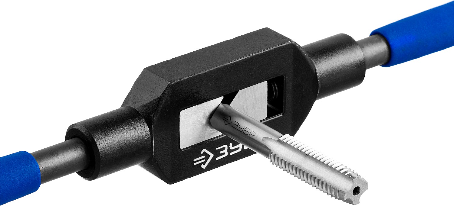 ЗУБР для М5-М20, сталь 45, метчикодержатель №3 с регулируемыми вкладышами, Профессионал (28232-3)