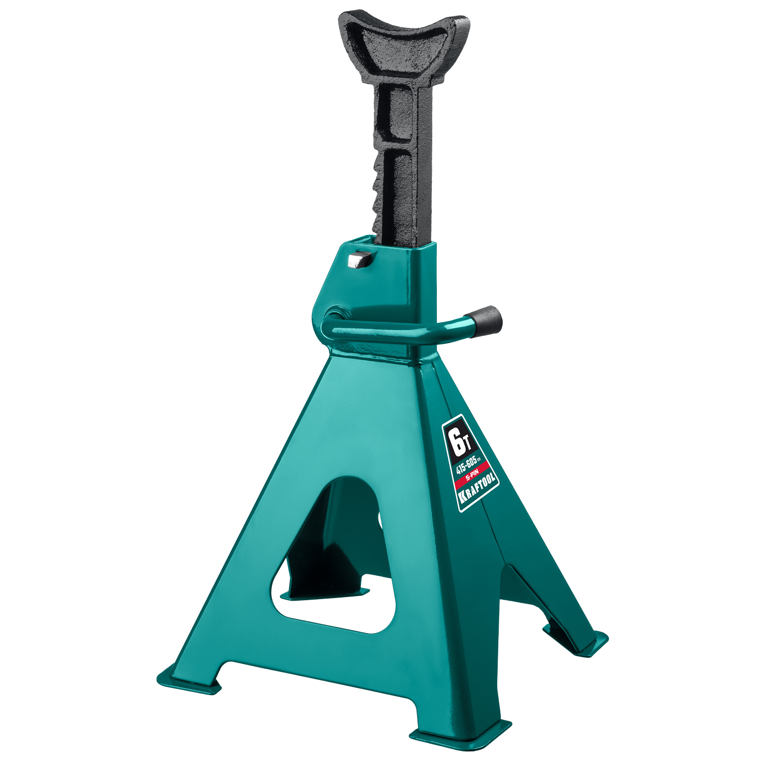 KRAFTOOL S-PIN, 6 т, 415 - 605 мм, усиленная страховочная подставка со штифтом (43465-6)