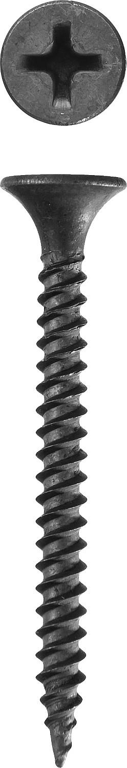 ЗУБР СГМ, 64 х 3.9 мм, фосфатированное покрытие, 2000 шт (7,6 кг.), саморез гипсокартон-металл, Профессионал (4-300010-38-065)