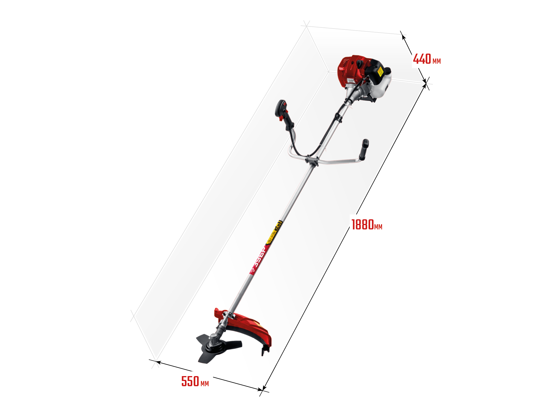 ЗУБР 1.3 кВт, бензиновый триммер (КРБ-1300)
