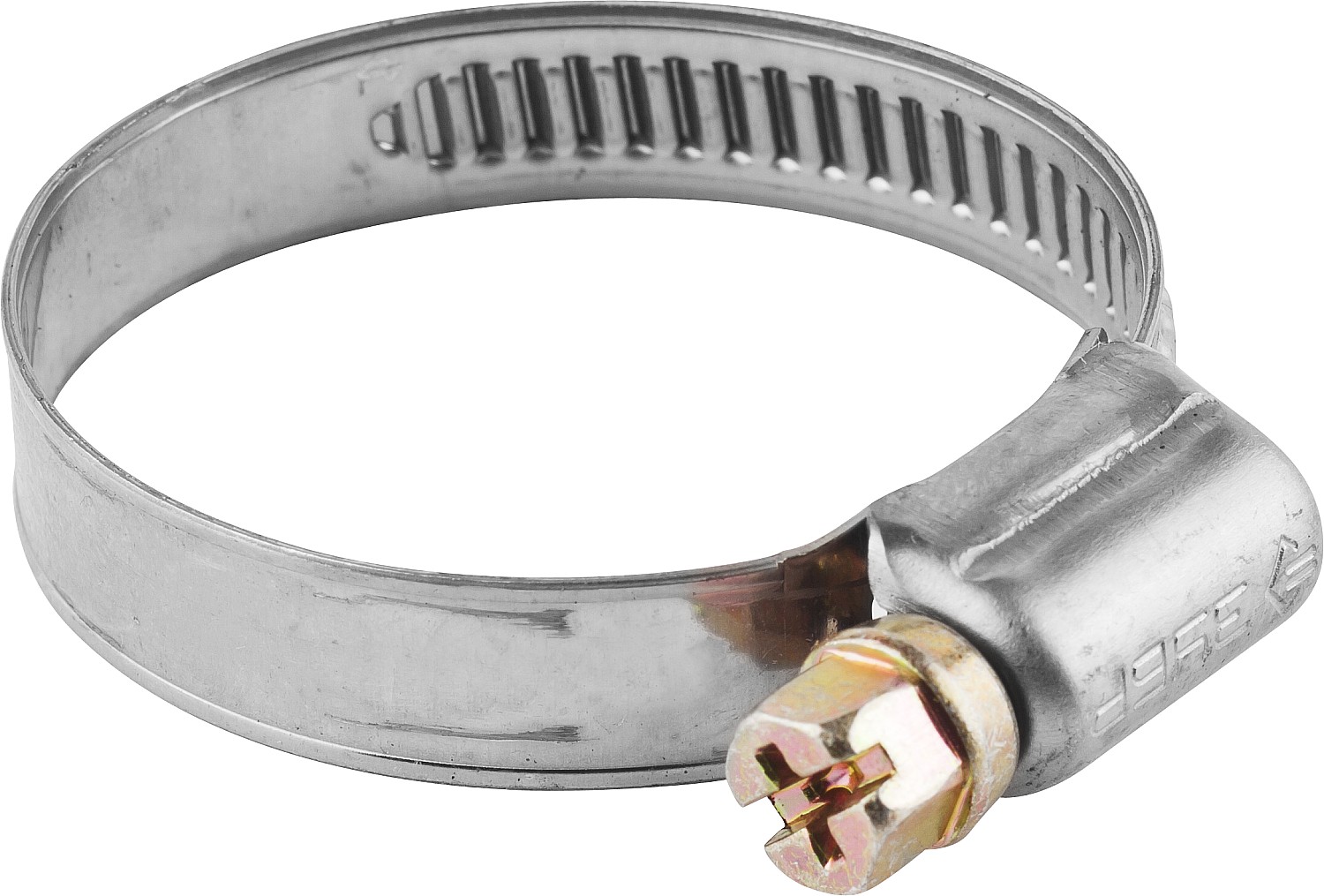 ЗУБР НХ-9Н, 20 - 32 мм, накатная лента 9 мм, 5 шт, нержавеющий хомут, Профессионал (3787-20-32)