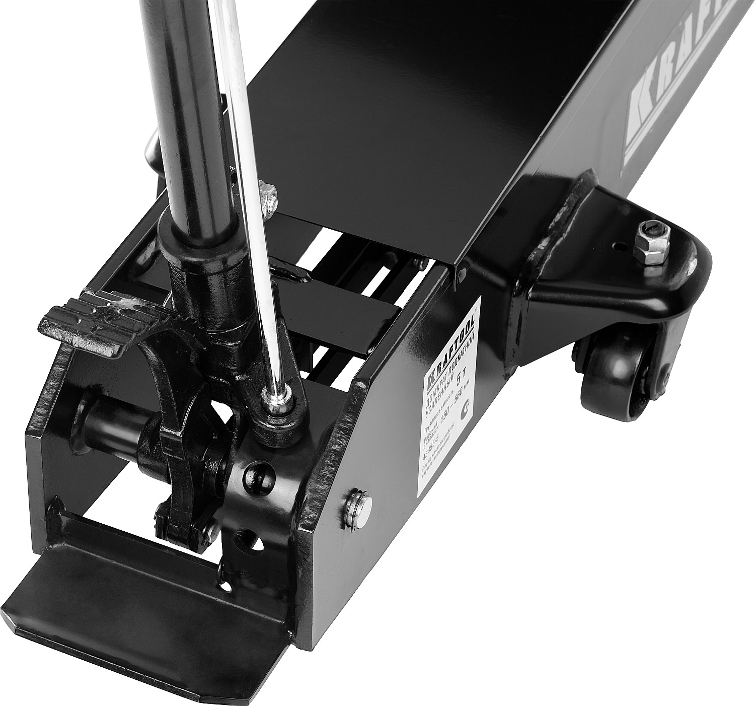 KRAFTOOL 5 т, 150 - 560 мм, для тяжелой техники, подкатной домкрат (43455-5)