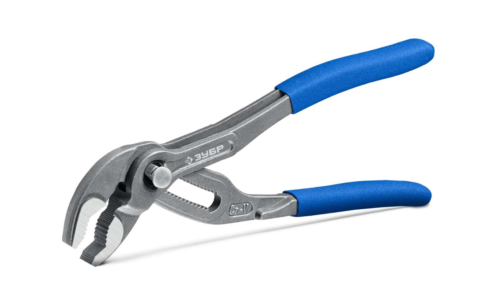 ЗУБР Профи 180 мм, захват 42 мм, CrV, переставные клещи с быстрым перемещением (22441-18)