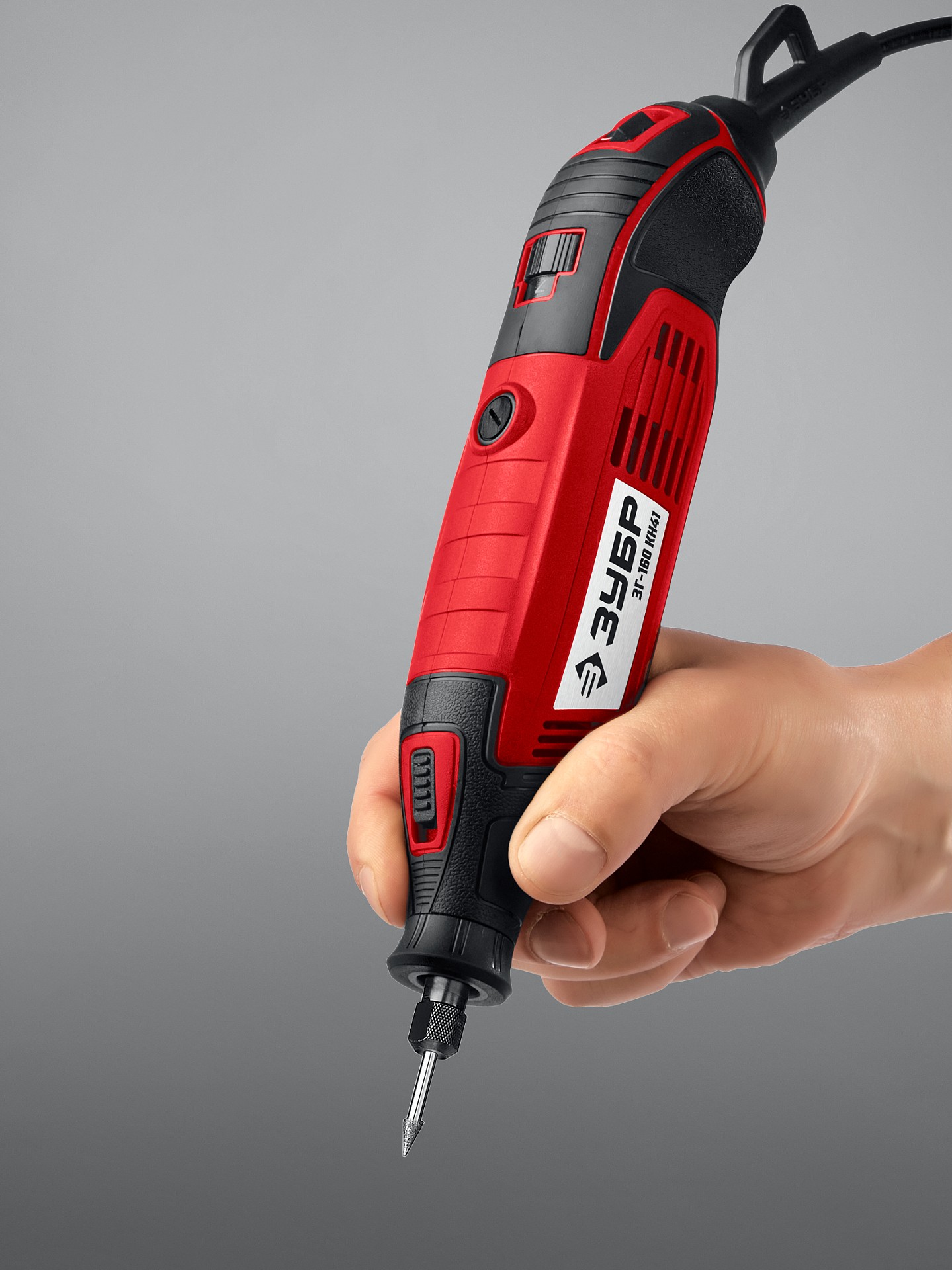 ЗУБР 245 предметов, 160 Вт, набор мини-насадок с гравером (ЗГ-160-H245)