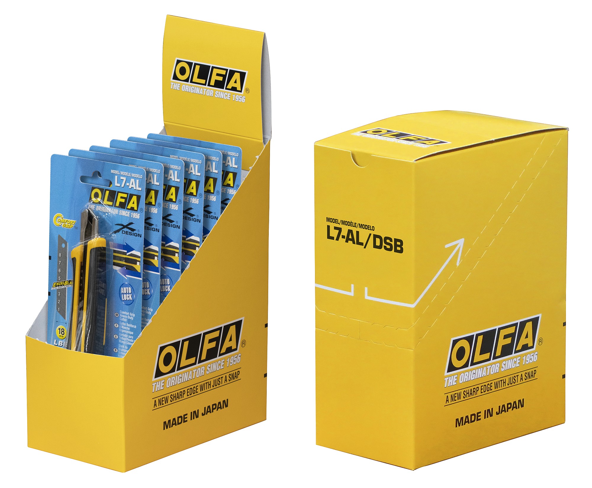 OLFA Autolock 18 мм, Нож (OL-L7-AL)