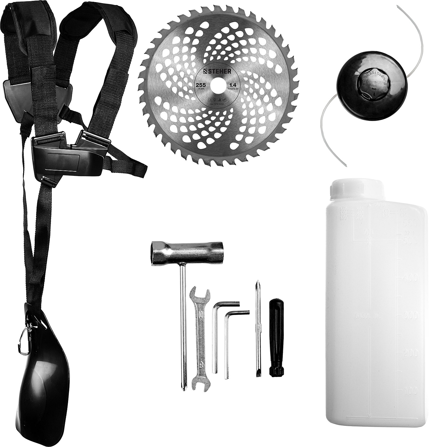 STEHER 2.5 кВт, бензиновый триммер (BT-2500-S)