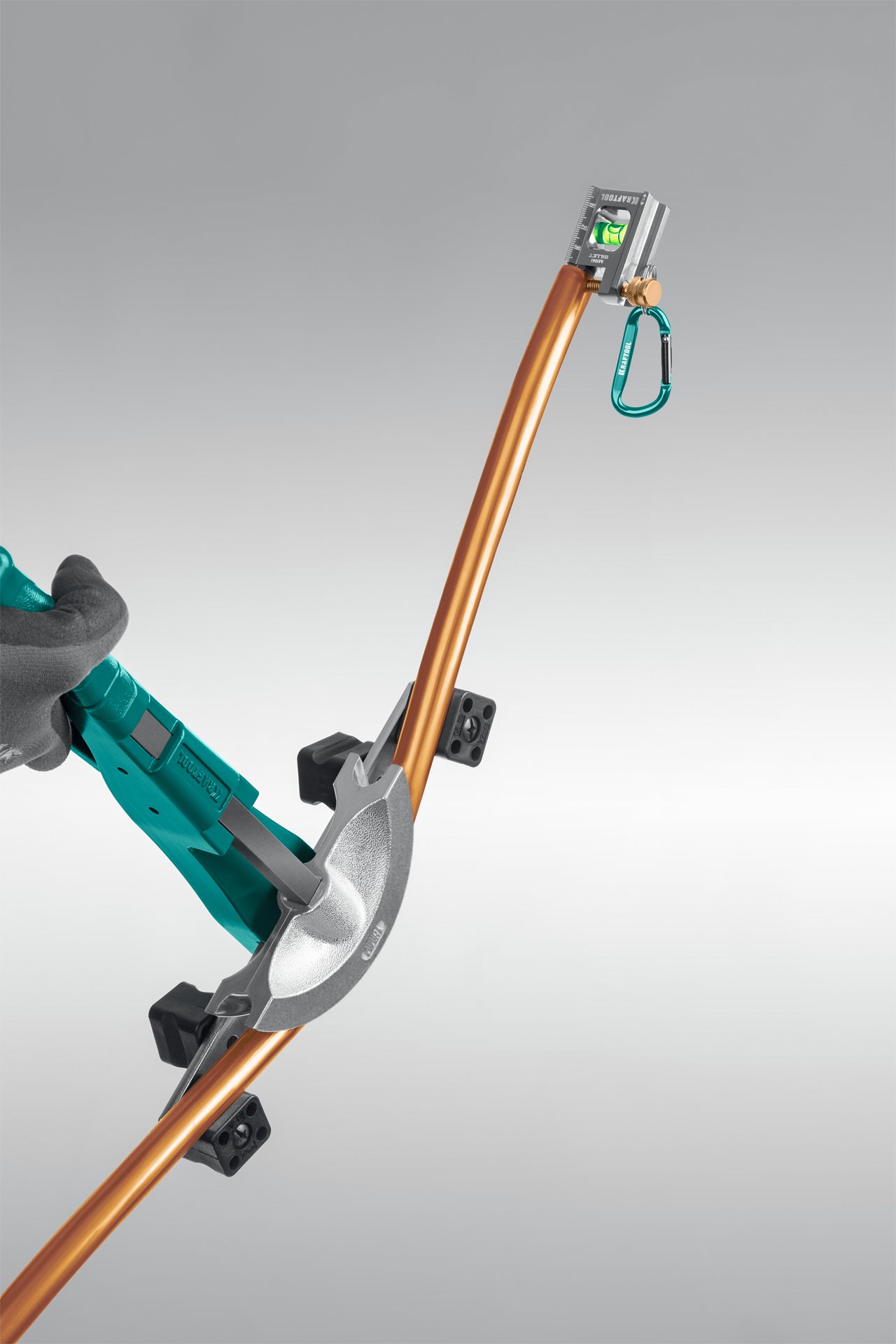 KRAFTOOL BILLET-5 MINI, 50 мм, брусковый магнитный уровень (34791)