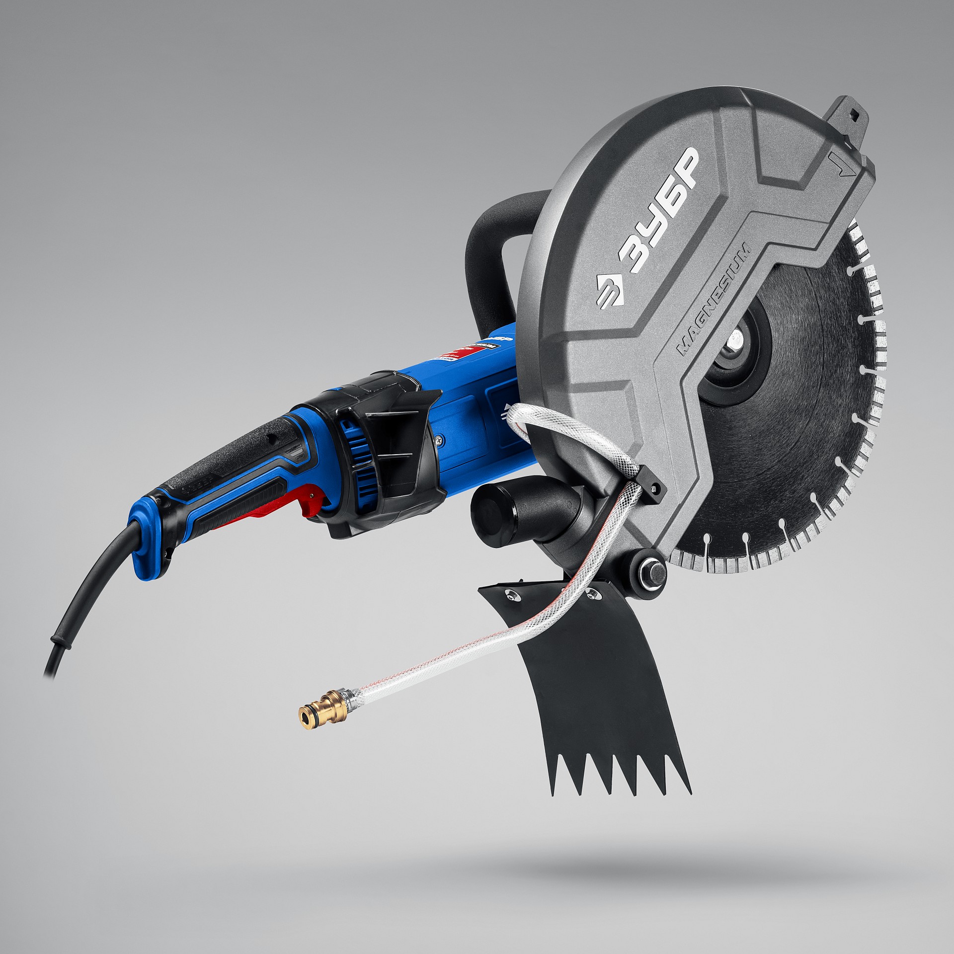 ЗУБР d 355 мм, 2700 Вт, 125 мм, электрический резчик по бетону, Профессионал (РЭУ-2700-355)