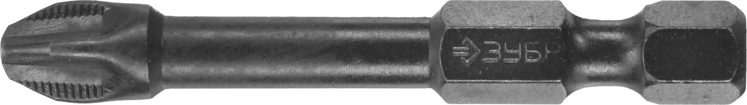 ЗУБР PH3, 10 шт, 50 мм, ударные биты, Профессионал (26021-3-50-S10)