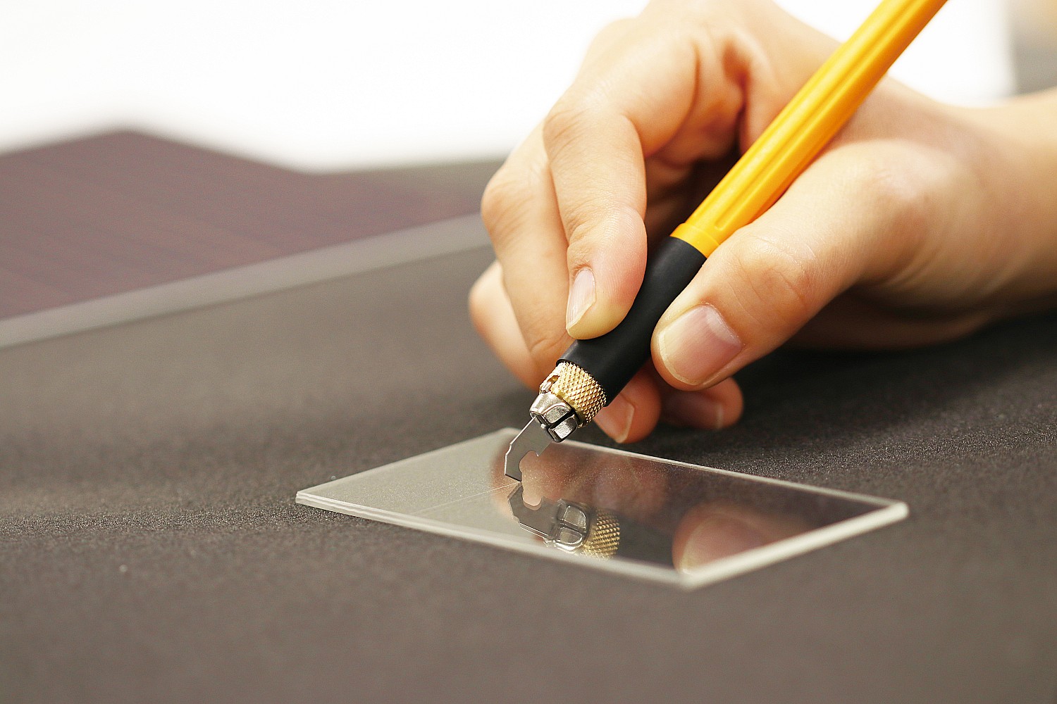 OLFA с профильными лезвиями 6 мм, 4 шт, перовой нож (OL-AK-4)