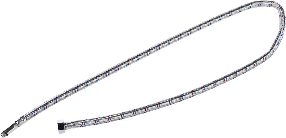 STAYER 1/2″, 1.2 м, гайка-штуцер, гибкая подводка с удлиненным штуцером для смесителей, Professional (51017-120)