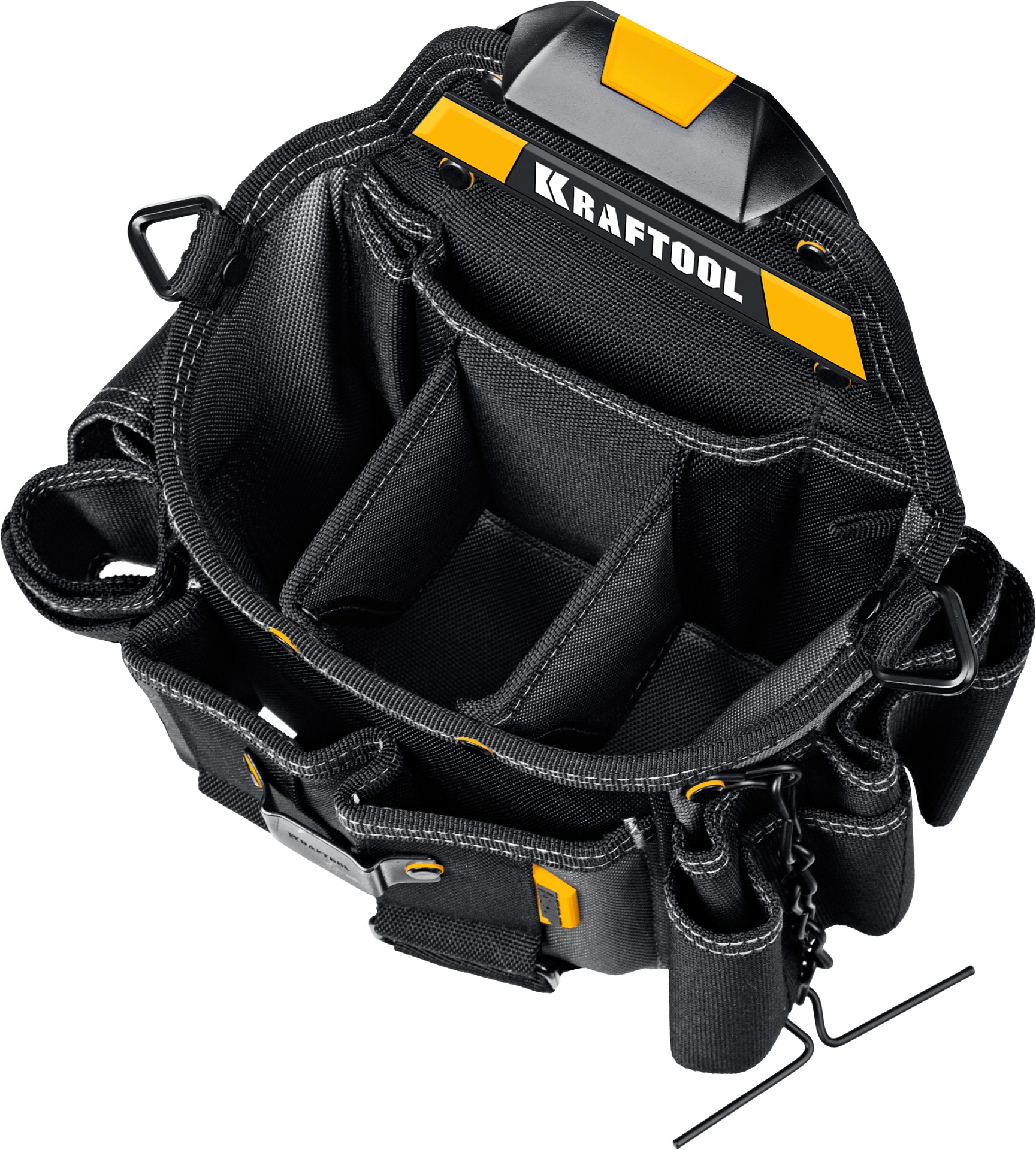 KRAFTOOL KPB-23 поясная сумка с быстросъёмным креплением FastClip, 290 х 310 мм (38766)