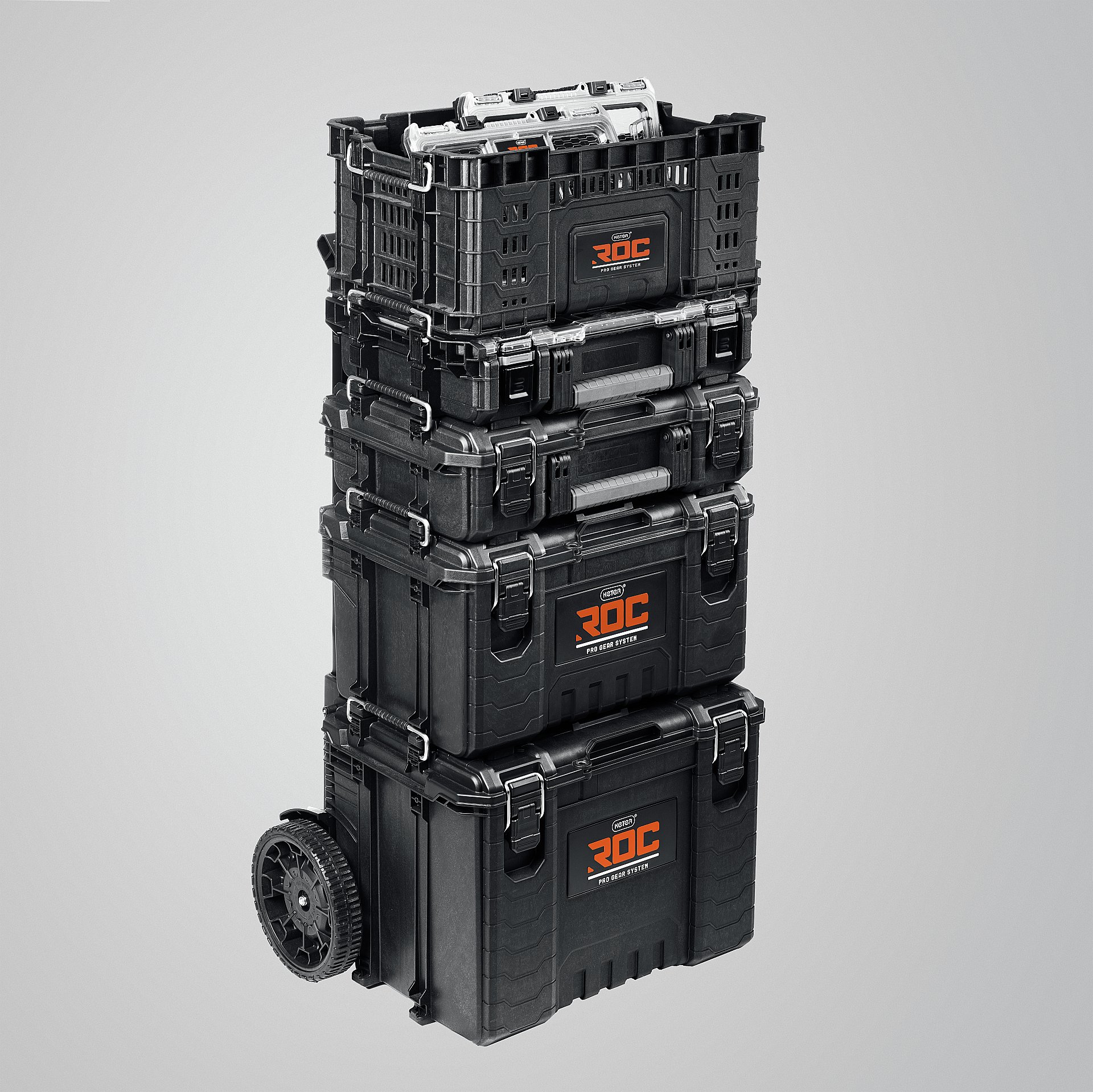 KETER ROC PRO GEAR 2.0 (22″) пластиковый ящик с крышкой (38371)