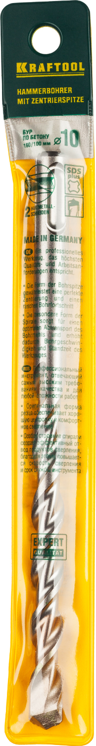 KRAFTOOL Expert, 10 х 160 мм, SDS-plus бур (29320-160-10)