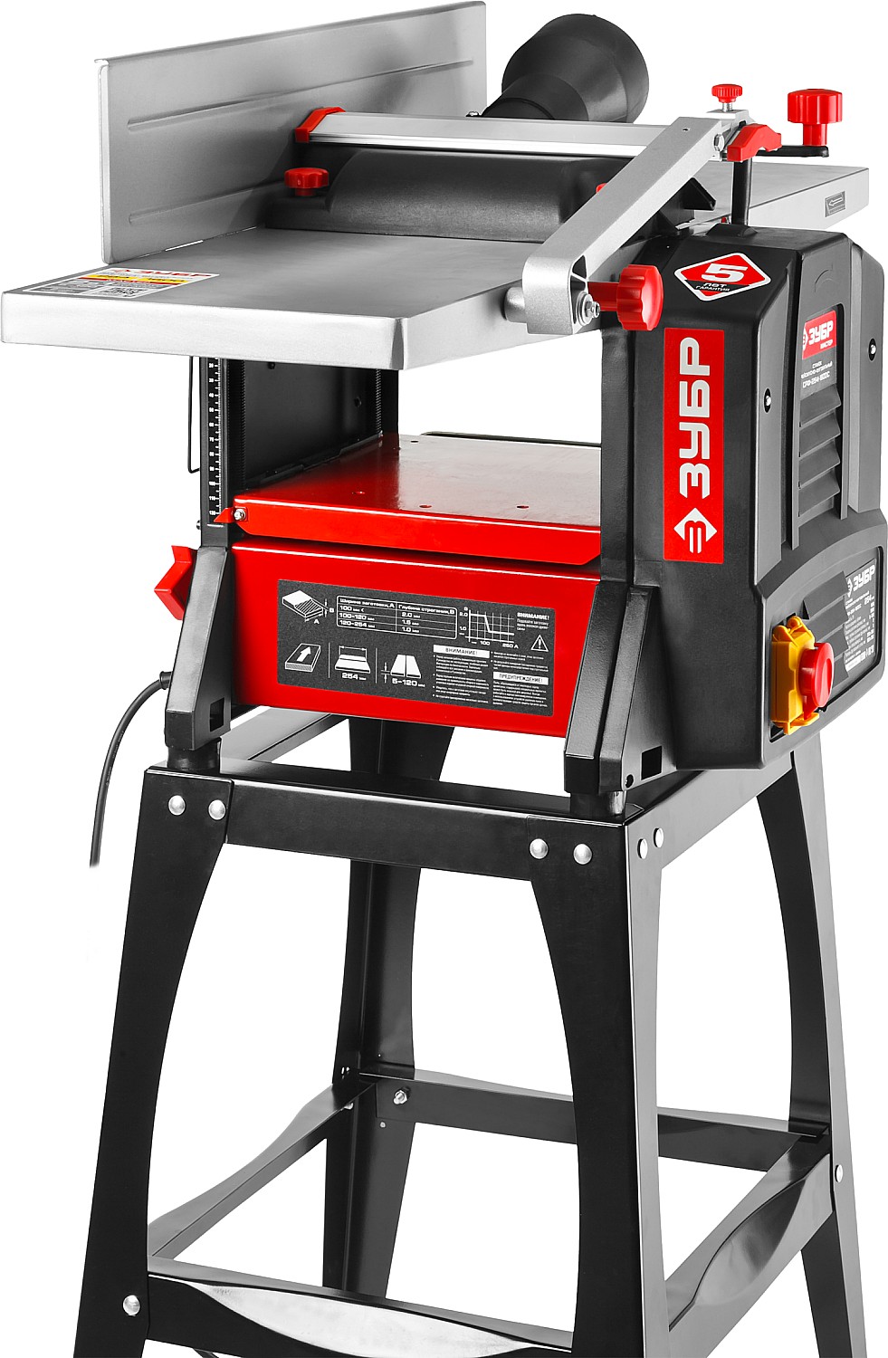 ЗУБР 254 мм, 1600 Вт, фуговально - рейсмусовый станок (СРФ-254-1600С)
