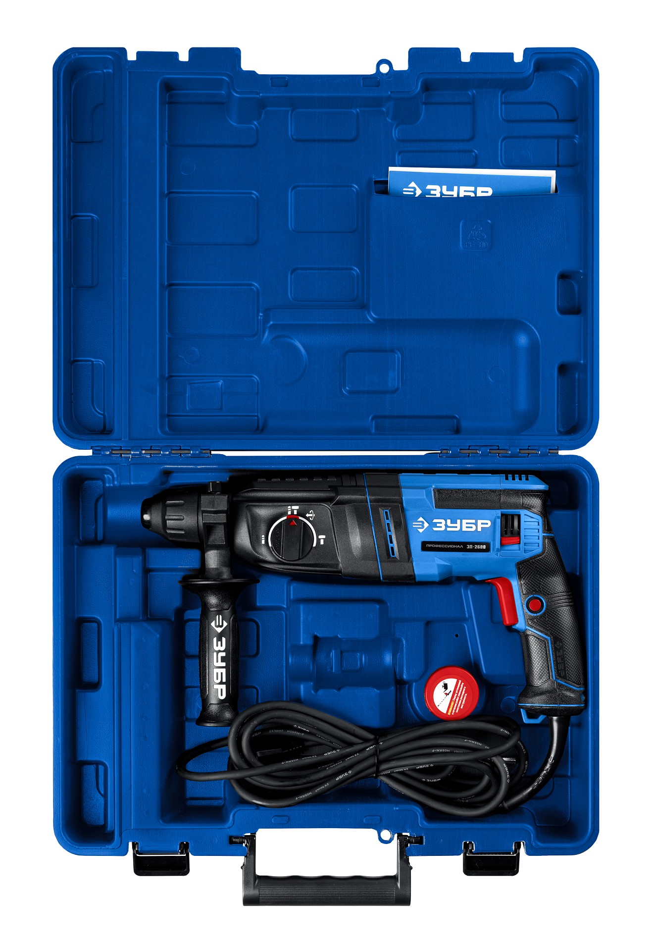 ЗУБР 26 мм, 850 Вт, перфоратор SDS Plus, Профессионал (ЗП-2680)