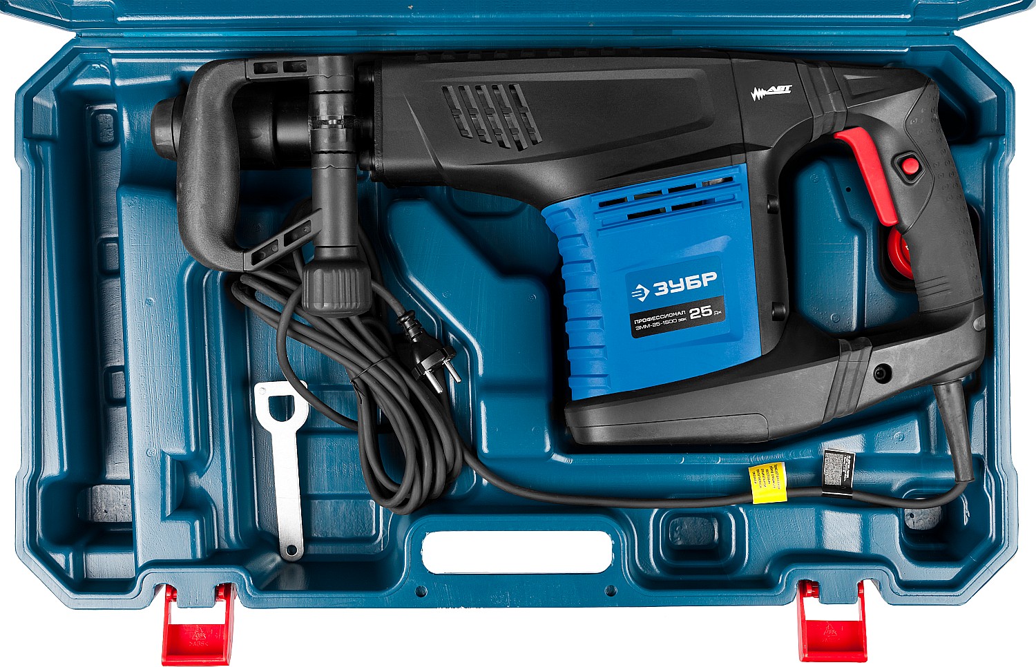 ЗУБР 25 Дж, 1500 Вт, АВТ, отбойный молоток SDS-Max, Профессионал (ЗММ-25-1500 ЭВК)