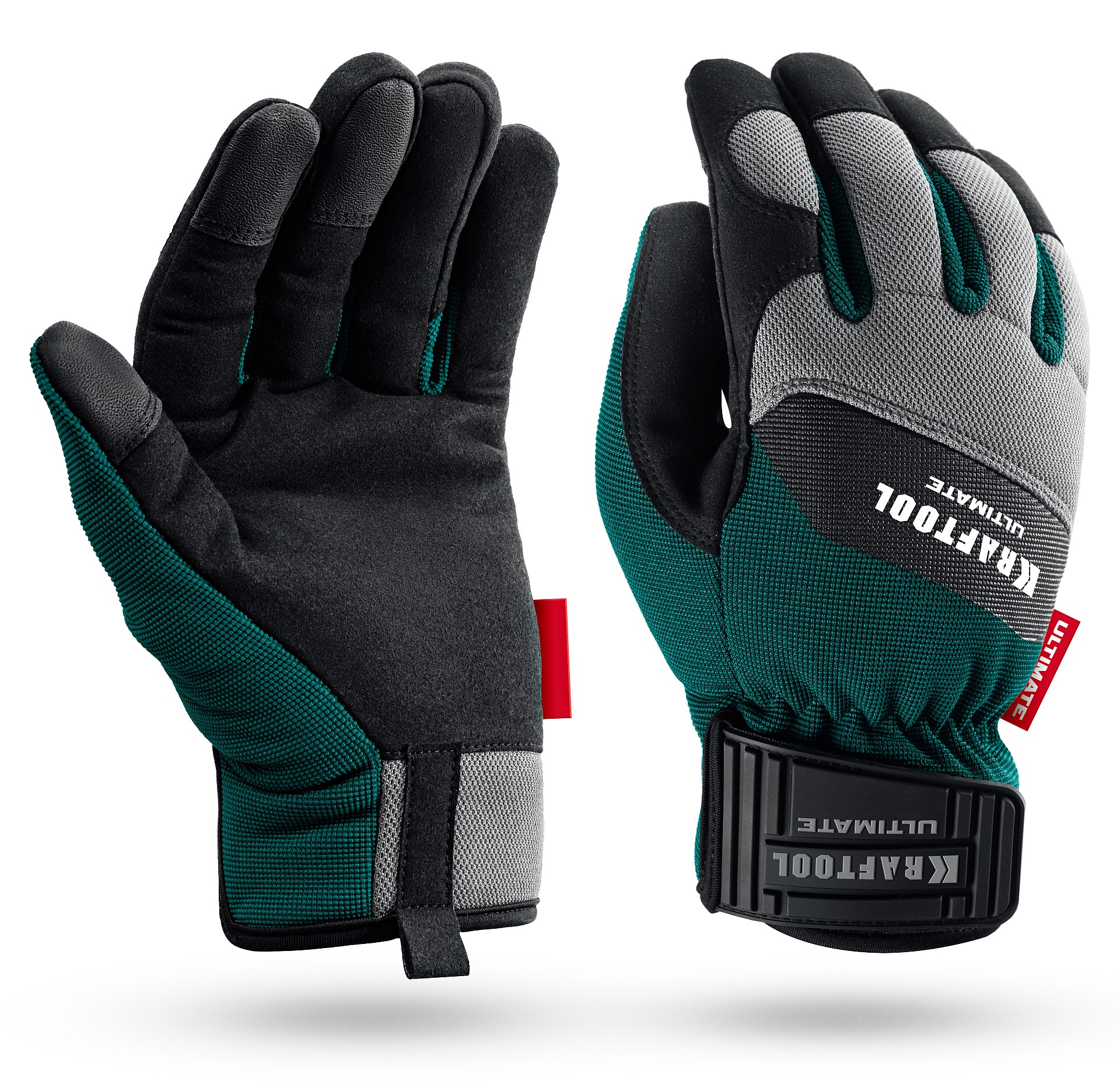 KRAFTOOL ULTIMATE р.XL (10), профессиональные комбинированные перчатки, работа с сенсорными экранами (11299-XL)