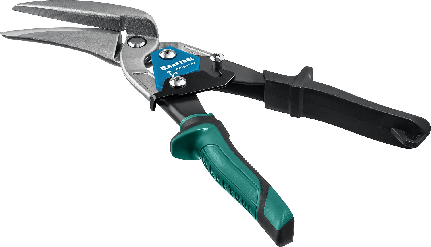KRAFTOOL Alligator, 280 мм, правые усиленные ножницы по металлу с выносом (2328-RL)