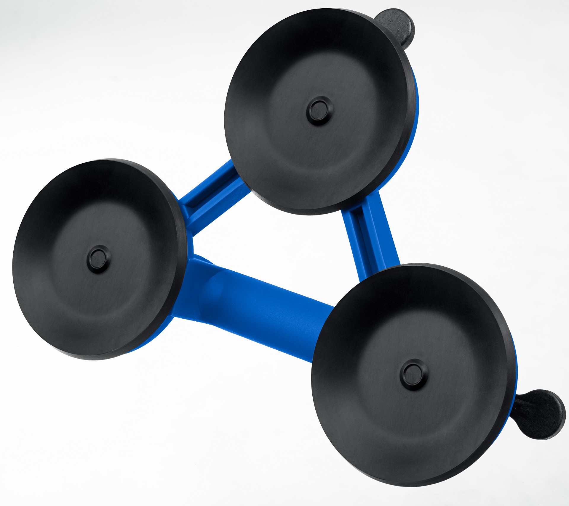 ЗУБР 140 кг, пластмассовый, тройной, стеклодомкрат на присоске, Профессионал (3372-3)