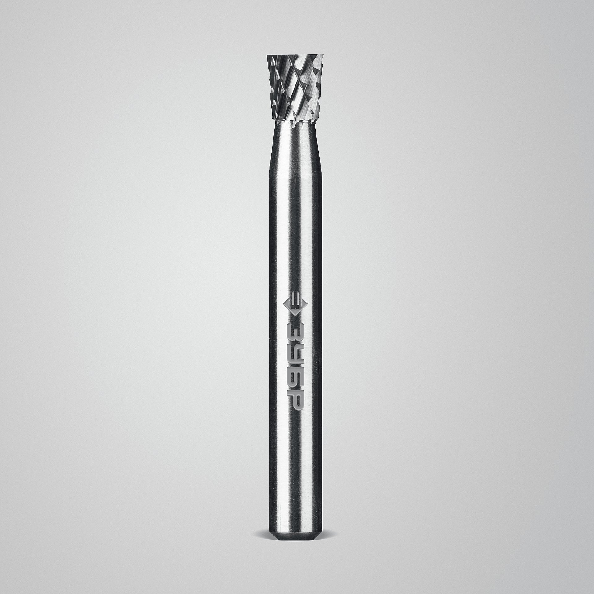 ЗУБР 6х7 мм, тип N (обратный конус, угол 10°), хв-к 6 мм, твердосплавная борфреза, ПРОФЕССИОНАЛ (28812-6-7)