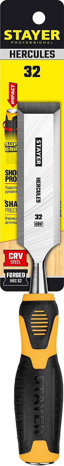 STAYER Hercules, 32 мм, стамеска-долото, Professional (18205-32)