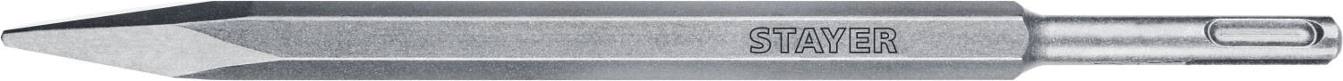 STAYER Gorilla Force, 250 мм, SDS-Plus, пикообразное зубило, Professional (29351-00-250)