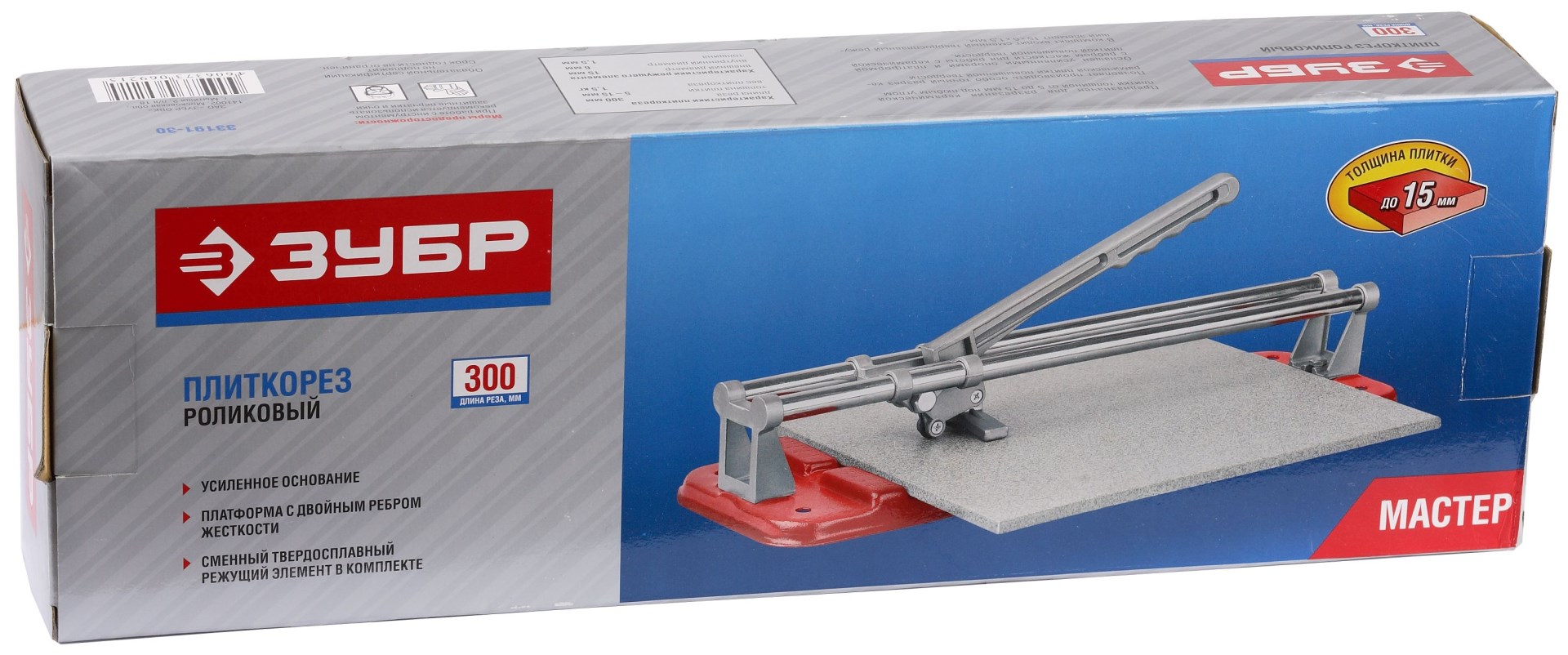 ЗУБР 300 мм, ручной плиткорез (33191-30)