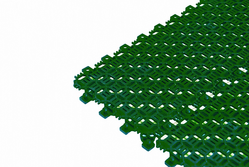 Ячеистое модульное покрытие "Пласт-Анти" 10мм зеленый
