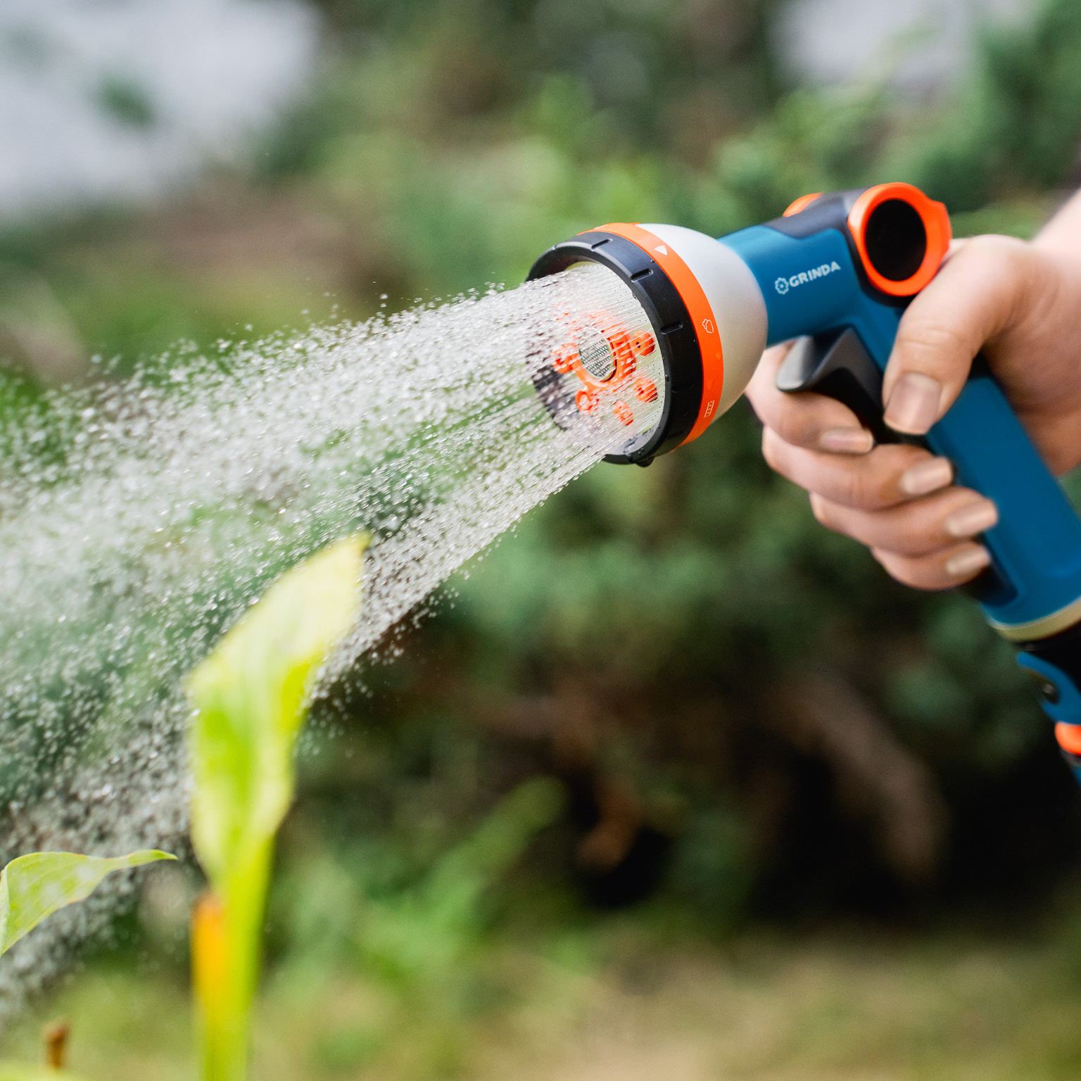 GRINDA Х-834, пистолет поливочный X-8, коннектор 3/4, конектор 3/4 с автостопом, адаптер с внутр. резьбой 1/2 х 3/4,набор поливочный PROLine (429167)