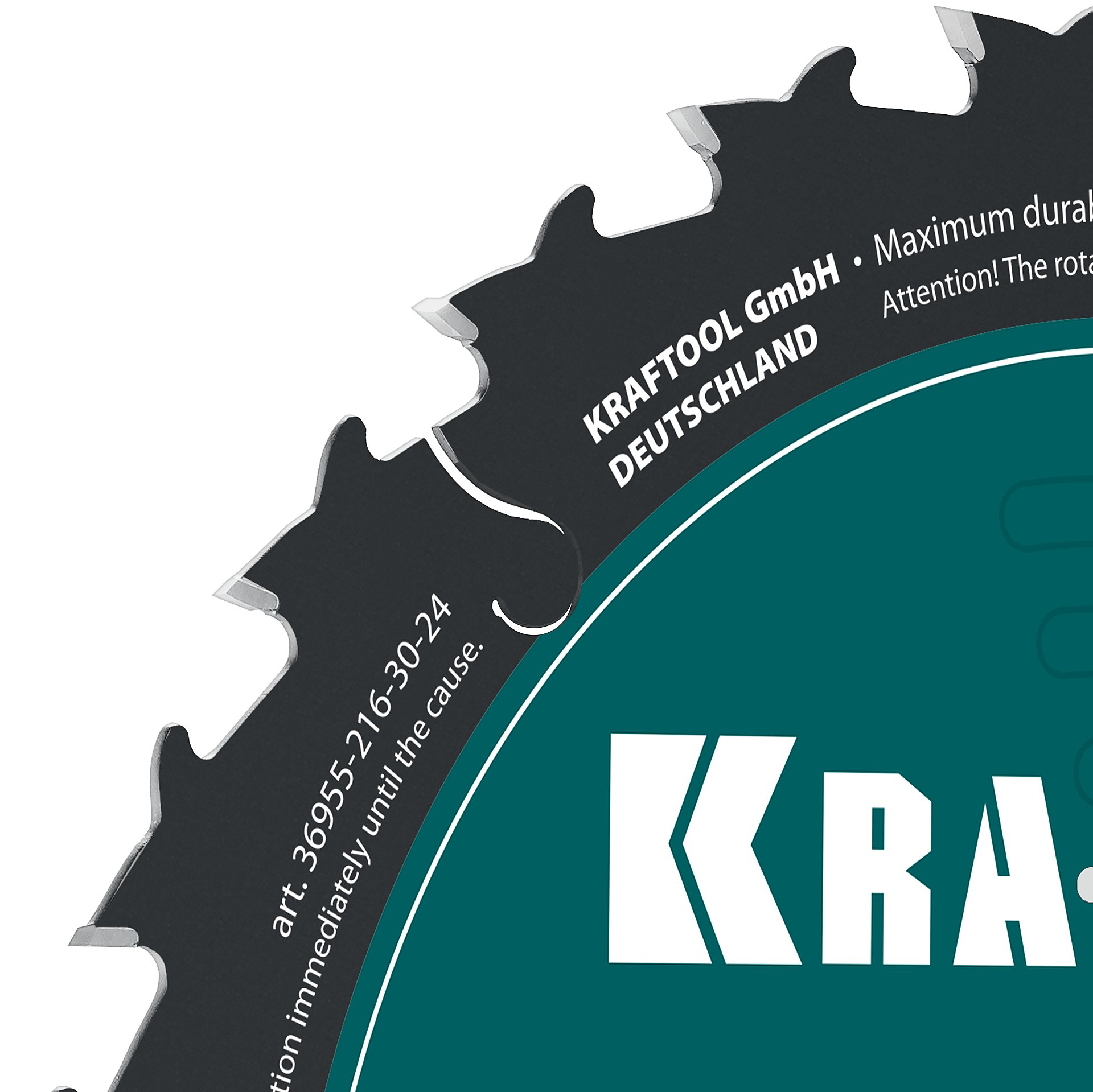 KRAFTOOL Slim wood cut 216 х 30 x 1.8 мм, 24Т, диск пильный по дереву, (36955-216-30-24)