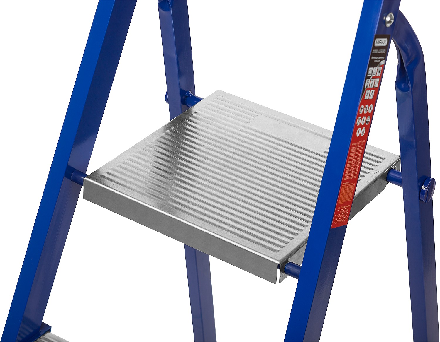 MIRAX 4 ступени, 80 см, стальная стремянка (38800-04)